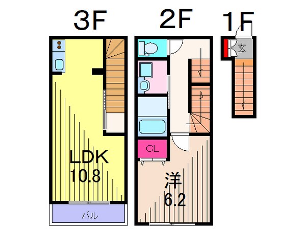 シティソレイユ亀有の物件間取画像